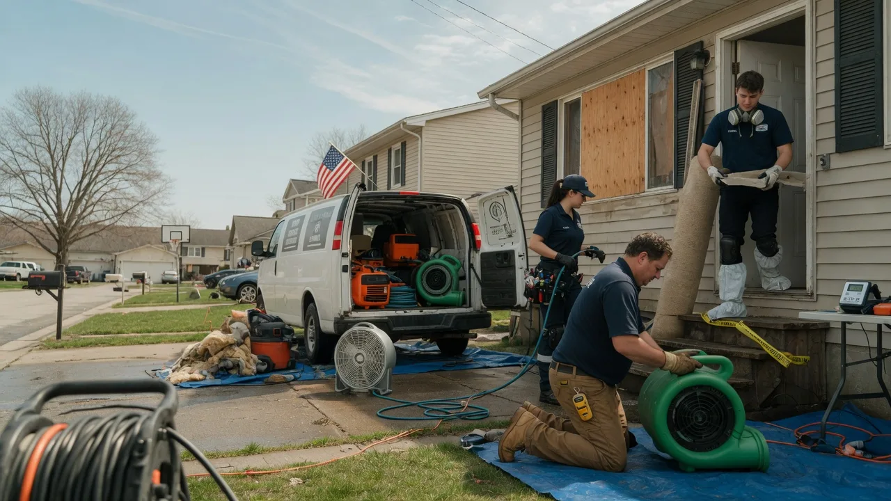 Water Damage Restoration in Hugo, MN near me